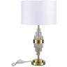 SL1002.304.01 Прикроватная лампа ST-Luce Латунь/Белый E27 1*40W ONZO