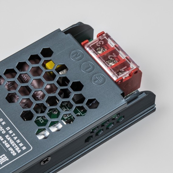 Тросовая система CORDA 5м и блок питания на 100W (max мощность ленты 18W/метр) Corda Lightstar 100CORDA5