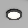 DK3012-BK Встраиваемый светильник влагозащищенный IP44 макс 50Вт GU10 черный алюминий