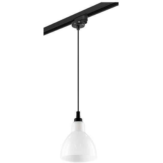 Однофазный двужильный трековый светильник Lightstar L1T865017 Loft под сменную лампу Е14