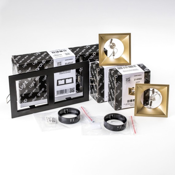 Комплект со светильником Domino Lightstar D5270303BMOD