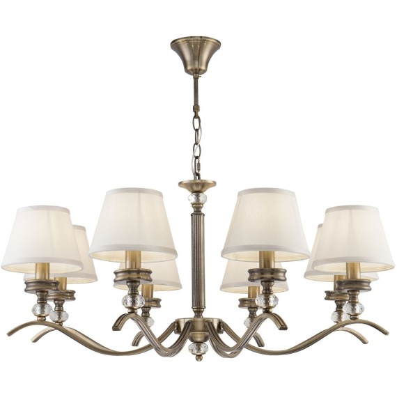 Люстра подвесная Freya FR2016PL-08BZ Alessandra под лампы 8xE14 40W