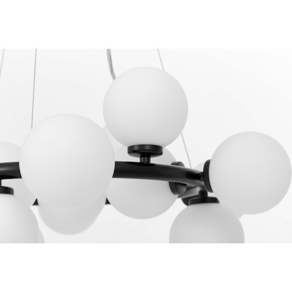 Подвесной светильник Lumina Deco Marsiada LDP 6033-15 BK