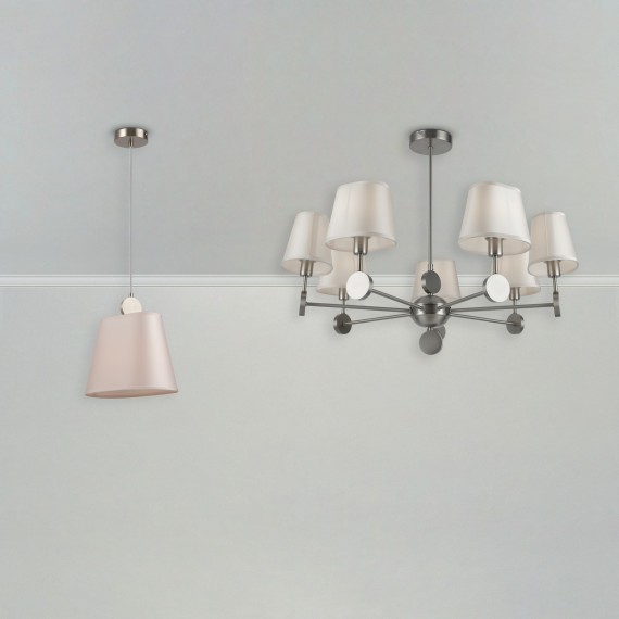 Подвесной светильник с 1 плафоном Freya FR2028PL-01N Soho под лампу 1xE27 60W