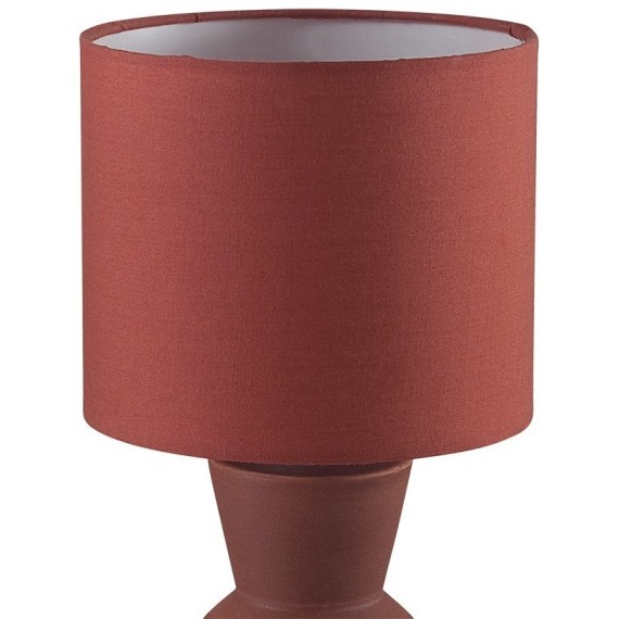 8131/1T MODERNI LN25 терракотовый, керамика/текстиль Настольная лампа E27 1*60W 220V SEGI