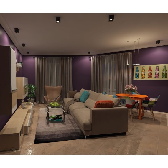 Точечный светильник  DK3030-BK