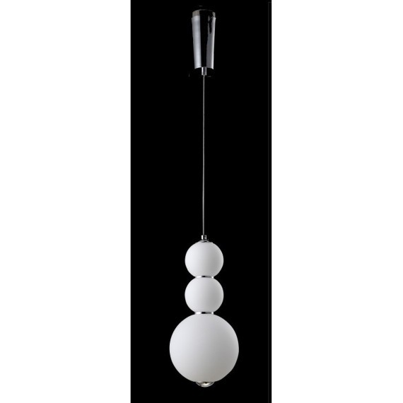 Светильник подвесной Crystal Lux DESI SP3 CHROME/WHITE