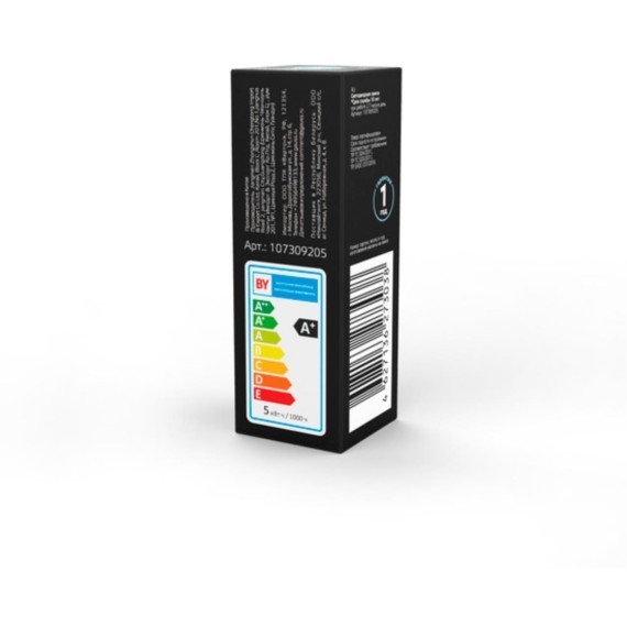 107309205 Лампа Gauss LED G9 AC185-265V 5W 520lm 4100K керамика 1/10/200