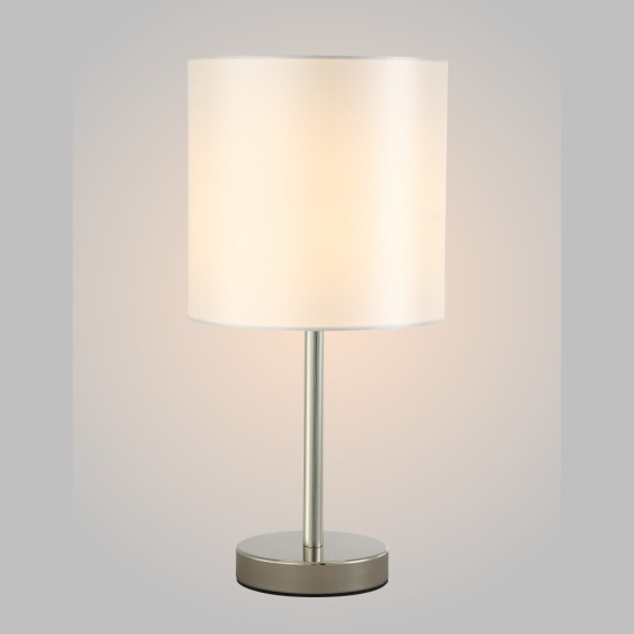 Настольная лампа Crystal Lux SERGIO LG1 NICKEL