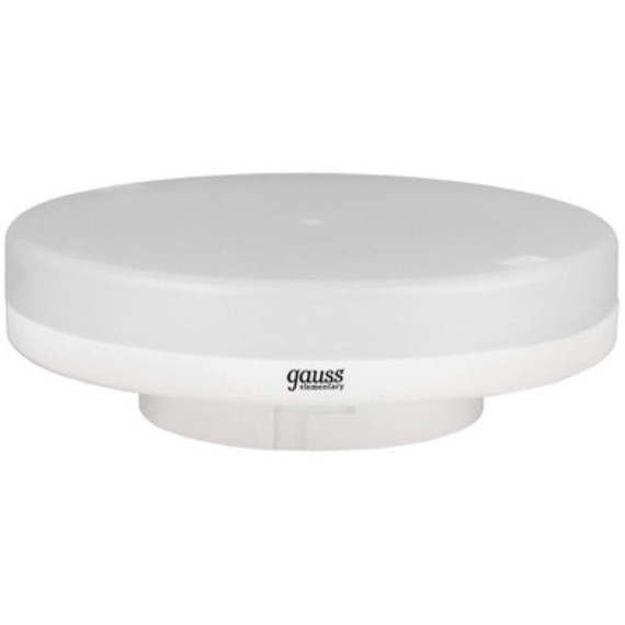 83826 Лампа Gauss Elementary GX53 6W 460lm 4100K LED 1/10/100
