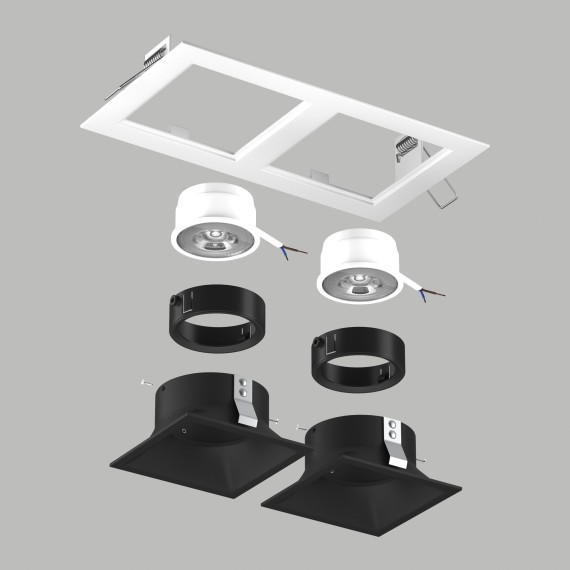 Комплект со светильником Domino Lightstar D5260707BMOD