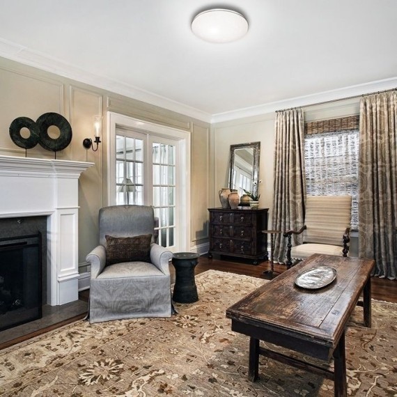 Светодиодный настенно-потолочный светильник с пультом Leka 2051/EL