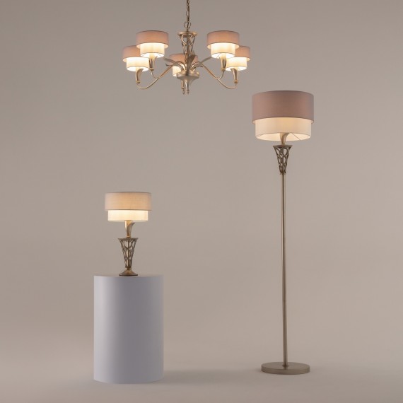 Торшер с абажуром Maytoni H311-FL-01-G Lillian под лампу 1xE27 100W