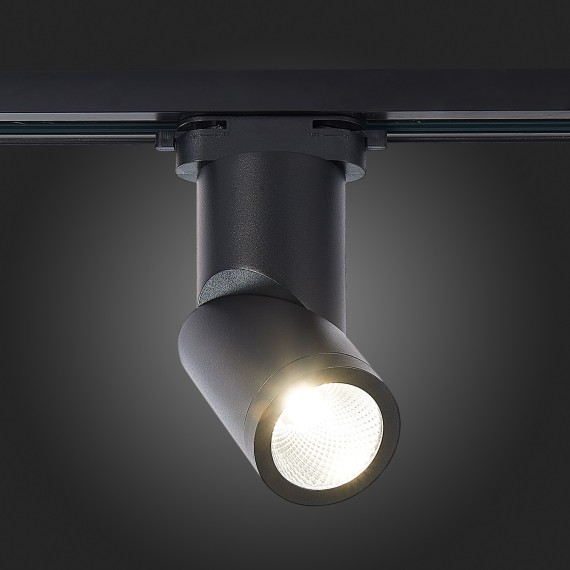 ST650.446.10 Однофазный двужильный светодиодный трековый светильник ST Luce 4000К 800Лм CRI90+ 38° 10Вт