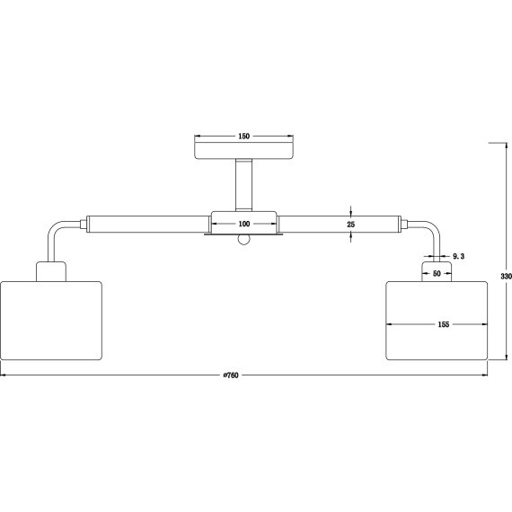 Люстра потолочная Freya FR5329-PL-07-CH Helen под лампы 7xE27 40W