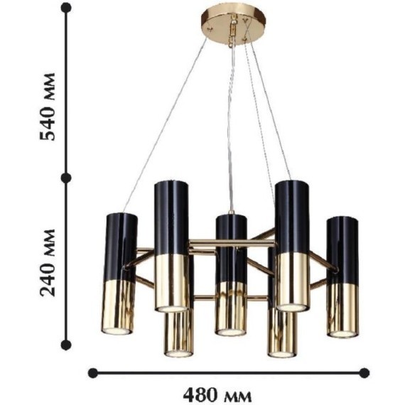 Подвесная люстра Ultra 1600-7P