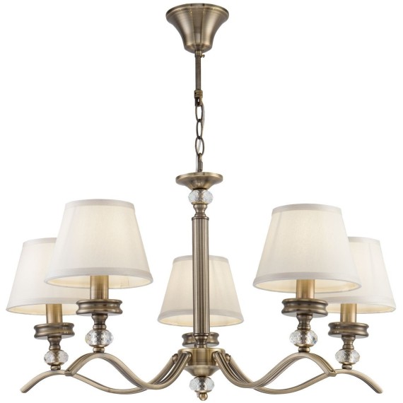 Люстра подвесная Freya FR2016PL-05BZ Alessandra под лампы 5xE14 40W