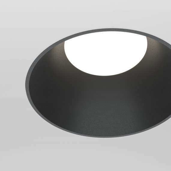 Встраиваемый светильник Maytoni Share GU10 10Вт IP 54 Technical DL126-GU10-TRS-B