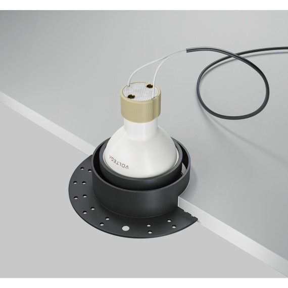 Встраиваемый светильник Maytoni Share GU10 10Вт IP 54 Technical DL126-GU10-TRS-B