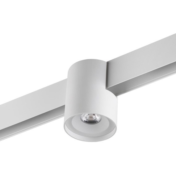 Трековый светильник диммируемый со сменой цв.температуры, пульт ДУ/Tuya Smart Life IP20 LED 10W 48V 3000-6000K Novotech FLUM 359516