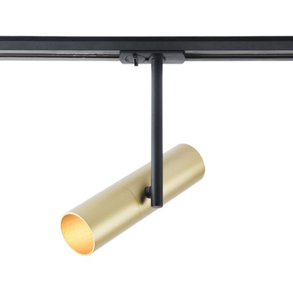 Однофазный двужильный трековый светильник Maytoni Unity TR005-1-GU10-BG Elti под сменную лампу GU10