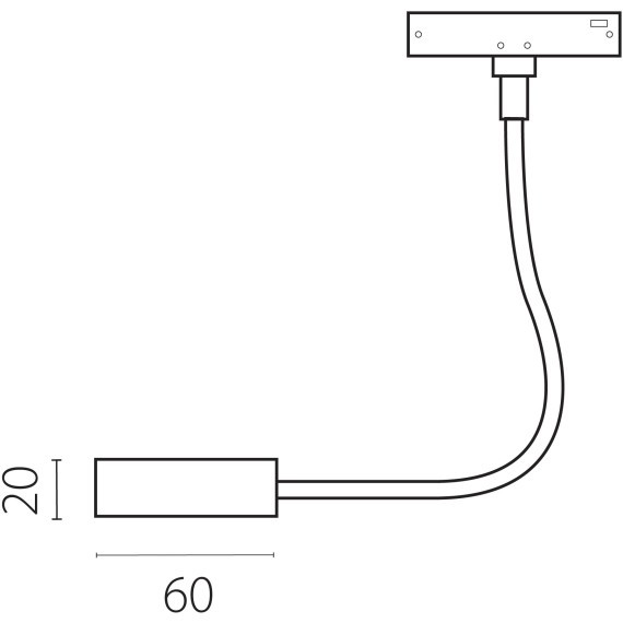 Светильник для чтения 24V 3W 24° 4000K, черный Linea Lightstar 236047