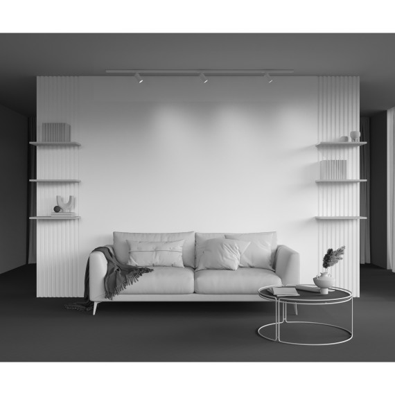 Однофазный двужильный трековый светильник Maytoni Unity TR218-1-GU10-W Calipso под сменную лампу GU10