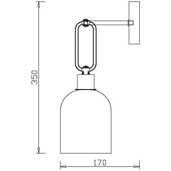 Бра Freya FR5178WL-01N Difuso под лампу 1xE27 60W