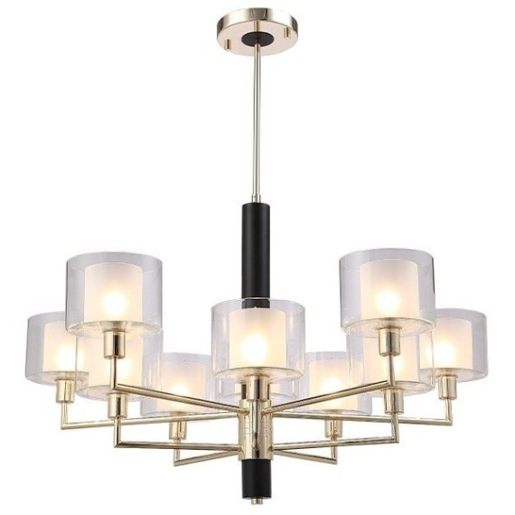 Люстры Crystal Lux MAESTRO SP-PL5+5 GOLD