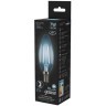 103801207 Лампа Gauss LED Filament Свеча E14 7W 580lm 4100К 1/10/50