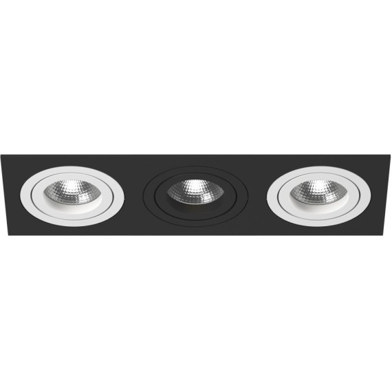 Встраиваемый светильник Lightstar i537600706 Intero 16 под лампы 3xGU10 150W