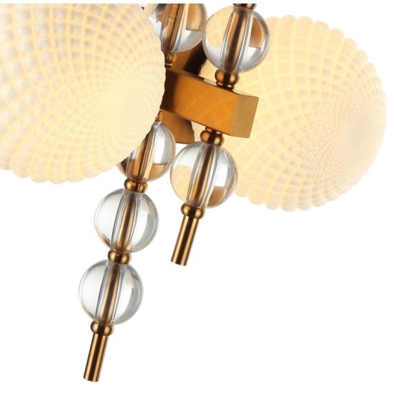 Светильник настенный 2120/03/01W Stilfort, серия Queenly