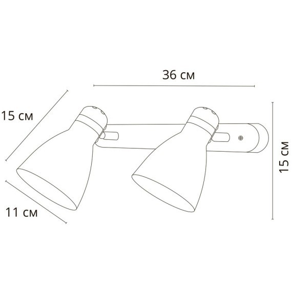 Спот Arte Lamp MERCOLED A5049AP-2GY