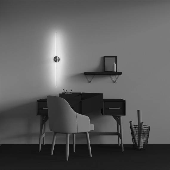 Латунный поворотный светодиодный настенный светильник (бра) 12Вт 2700К 480Лм CRI90 Maytoni Elegant C084WL-L12BS2.7K-1