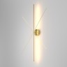 Латунный поворотный светодиодный настенный светильник (бра) 12Вт 2700К 480Лм CRI90 Maytoni Elegant C084WL-L12BS2.7K-1