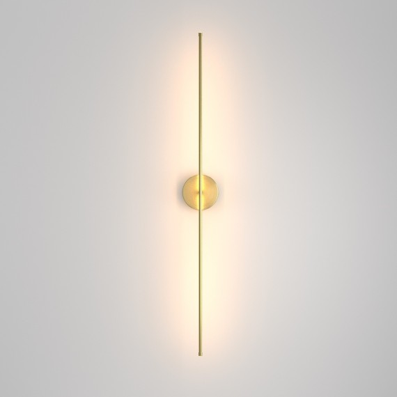 Латунный поворотный светодиодный настенный светильник (бра) 12Вт 2700К 480Лм CRI90 Maytoni Elegant C084WL-L12BS2.7K-1