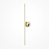 Латунный поворотный светодиодный настенный светильник (бра) 12Вт 2700К 480Лм CRI90 Maytoni Elegant C084WL-L12BS2.7K-1