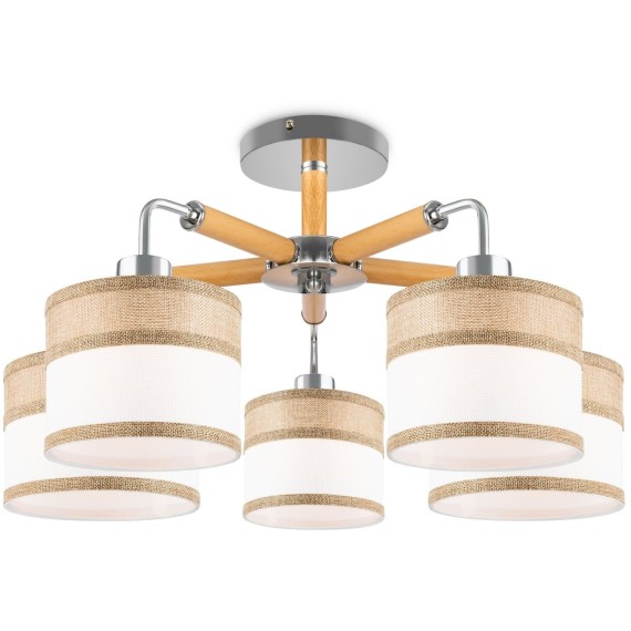 Люстра потолочная Freya FR5329-PL-05-CH Helen под лампы 5xE27 40W