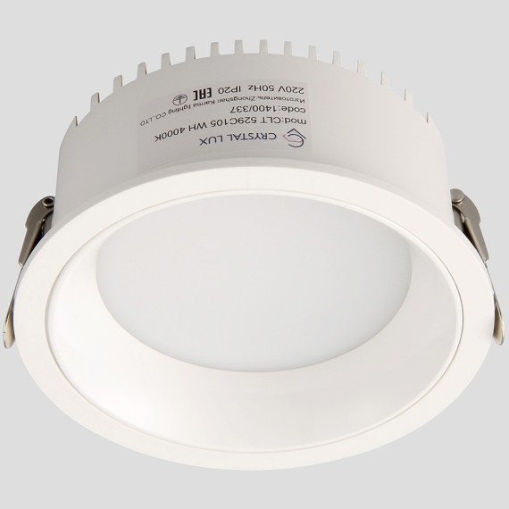 Светильник встраиваемый Crystal Lux CLT 529C105 WH 4000K 1400/337