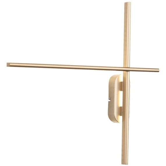 SL394.201.02 Светильник настенный ST-Luce Матовое золото/Белый LED 2*10W 4000K BASONI