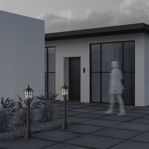 Уличный наземный светильник Maytoni O413FL-01BZ1 Albion IP44 под лампу 1xE27 60W