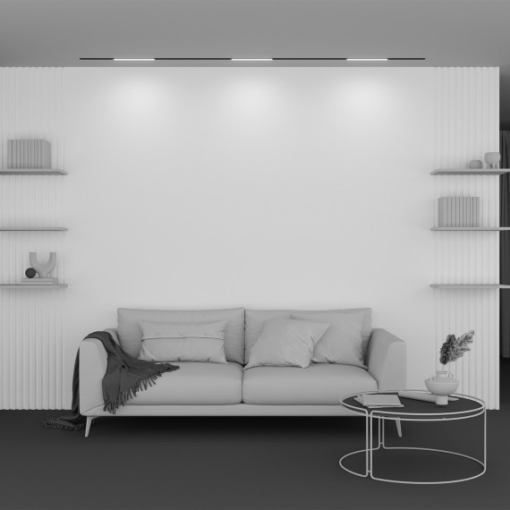 TR030-2-12W2.7K-B Трековый магнитный светодиодный светильник Maytoni Exility CRI90+ 2700К 800Лм 120° 12Вт