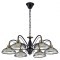 Люстра подвесная Lussole GRLSP-9954 SAFFORD IP21 под лампы 6xE27 60W