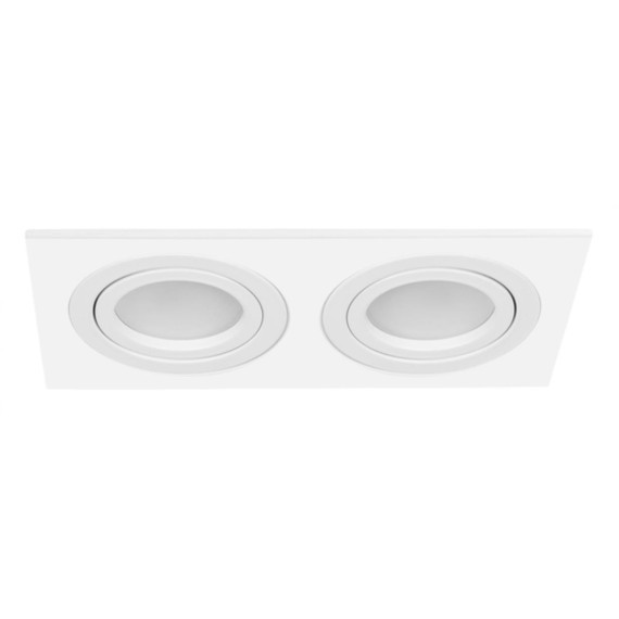 Встраиваемый светильник Arte Lamp A2168PL-2WH TARF под лампы 2xGU10 50W