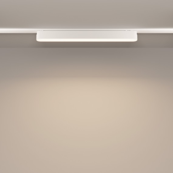 TR080-1-18W4K-W Трековый магнитный светодиодный светильник Maytoni Radity 48V CRI90+ 4000К 1200Лм 120° 16Вт