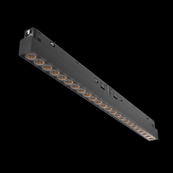 TR031-2-24W3K-B Трековый магнитный светодиодный светильник Maytoni Exility CRI90+ 3000К 1416Лм 36° 24Вт