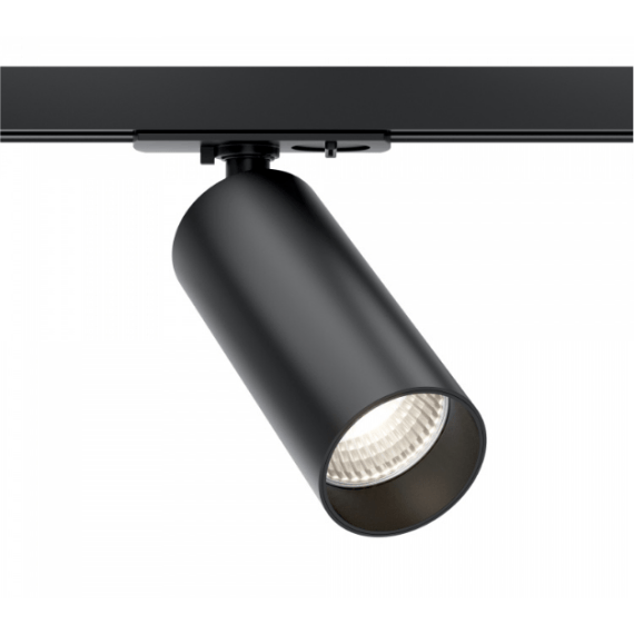 Однофазный двужильный светодиодный трековый светильник Maytoni Unity TR021-1-12B4K-W-B Focus LED 4000К 900Лм CRI90+ 50° 12Вт