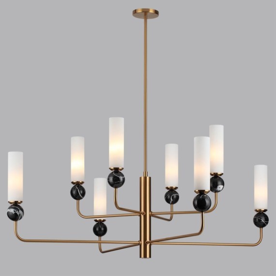 Люстра мрамор E14 40W 220V Odeon Light LOLLA 4361/8