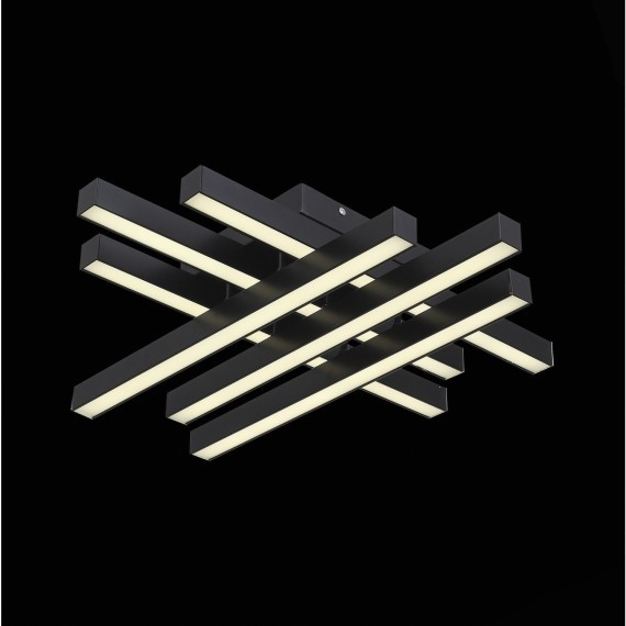 SL933.402.06 Люстра потолочная ST-Luce Черный/Белый,Черный LED 1*36W 3000K/4000K/6000K SAMENTO