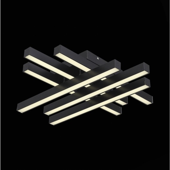 SL933.402.06 Люстра потолочная ST-Luce Черный/Белый,Черный LED 1*36W 3000K/4000K/6000K SAMENTO